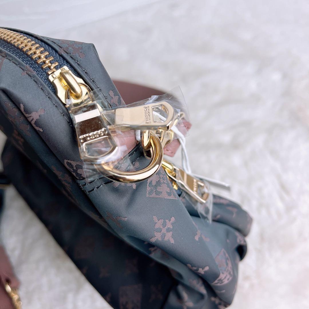 新品タグ付き☆russet ラシット ショルダーバッグ ナイロン グレージュ