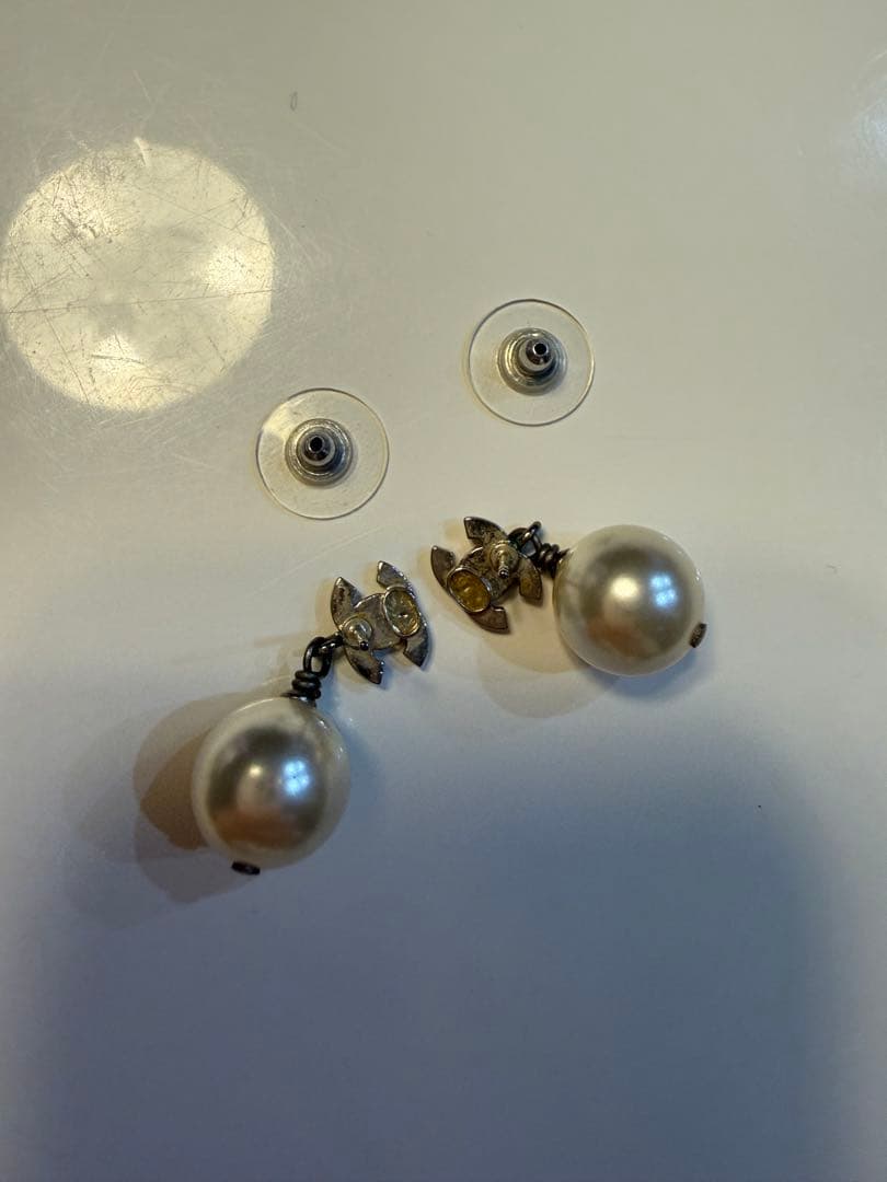 CHANELパールネックレス