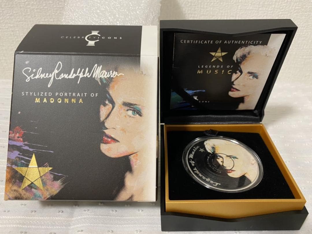 2019年 ソロモン諸島 マドンナ 1オンス 銀貨  Madonna