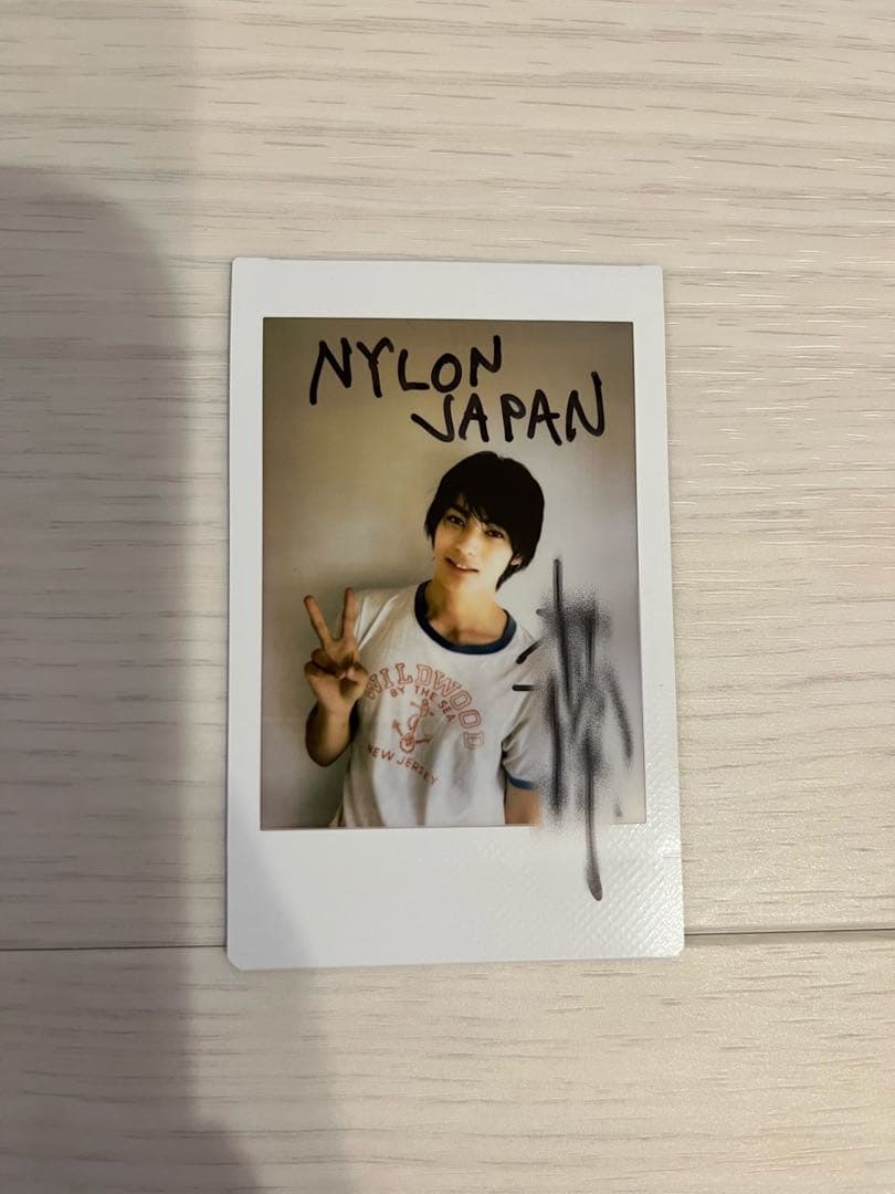 【直筆サイン入り】神尾楓珠 チェキ