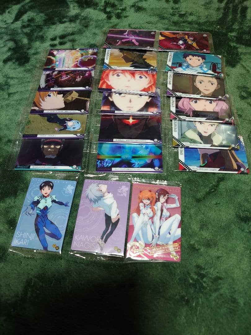 内袋未開封 エヴァンゲリオンウェハースカード