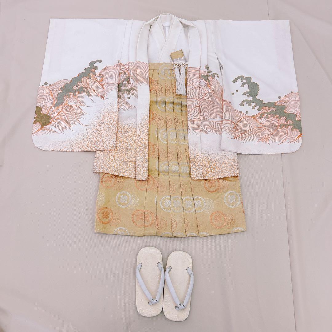 【本日15:00までの値下げです】七五三5歳男の子　羽織袴セットまとめ売り