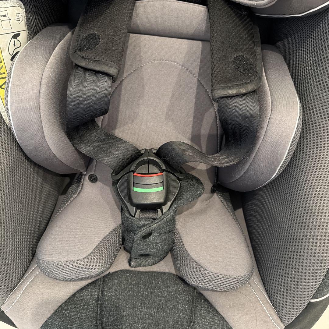 【美品】アップリカ クルリラプレミアム ISOFIX 回転式 チャイルドシート