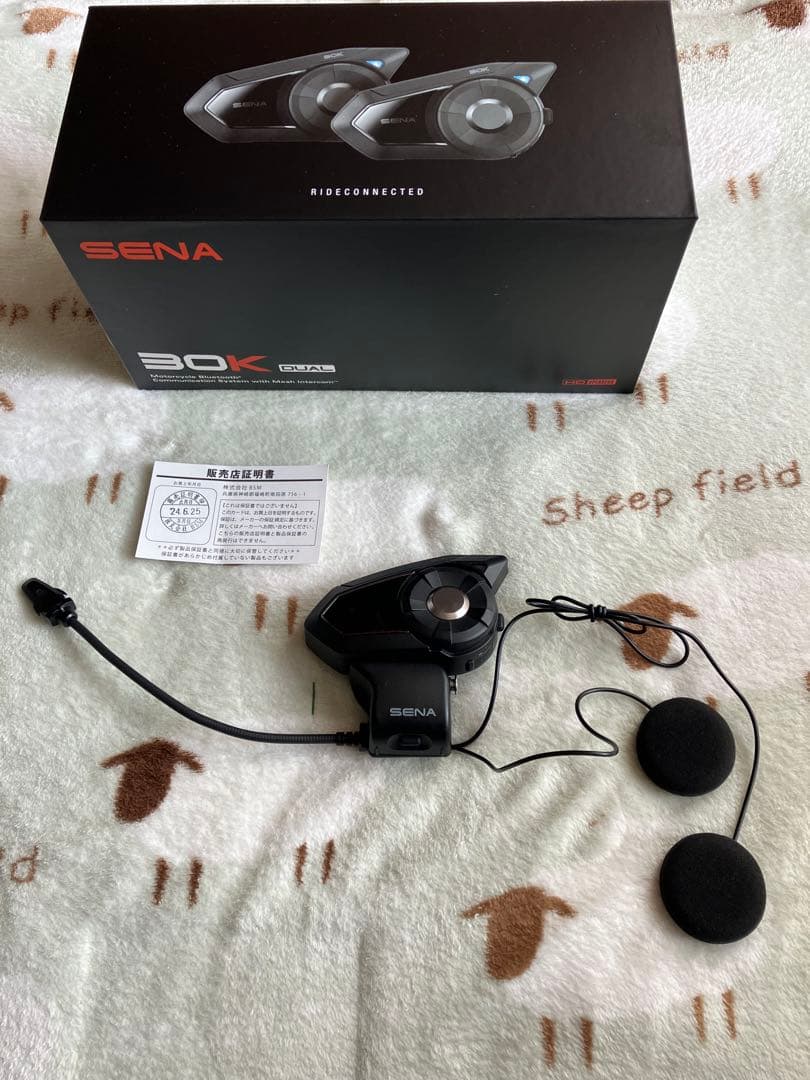⭐︎バイク用インカム　セナ　SENA 30K-03D　国内正規品　動作良好⭐︎