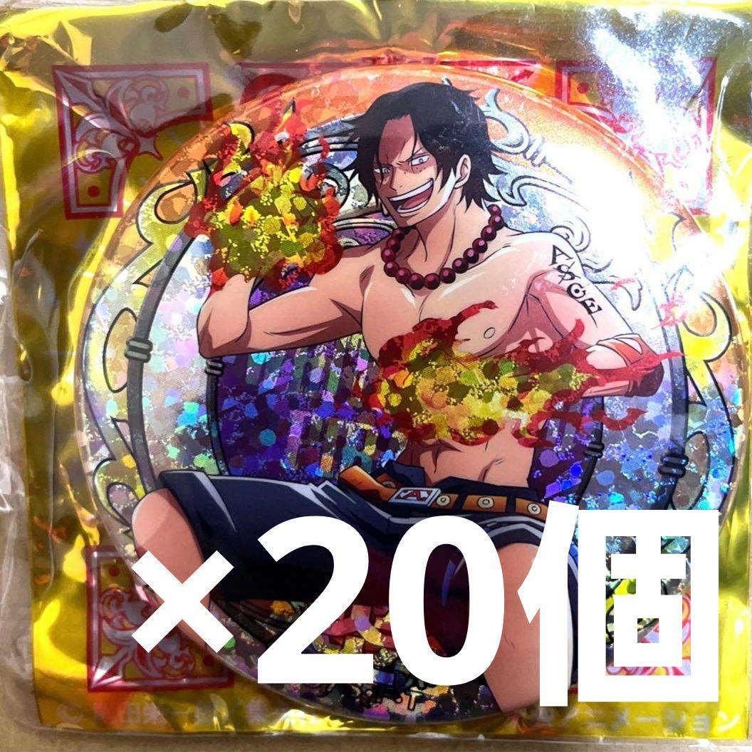 ONEPIECE ワンピース エース SHINE 輩 缶バッジ