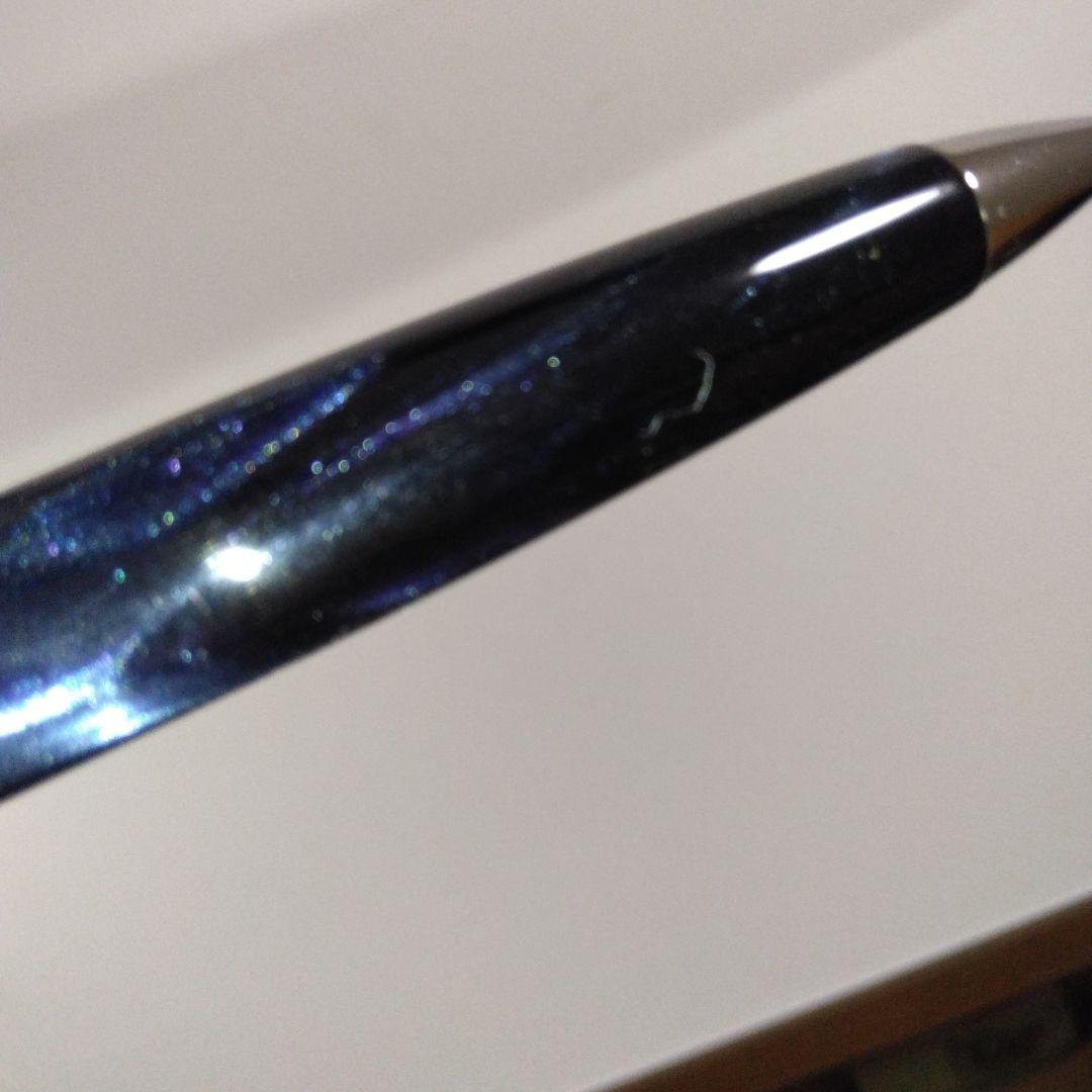 ROMEO No.3 ボールペン イタリアンブルー細軸 ケース付き