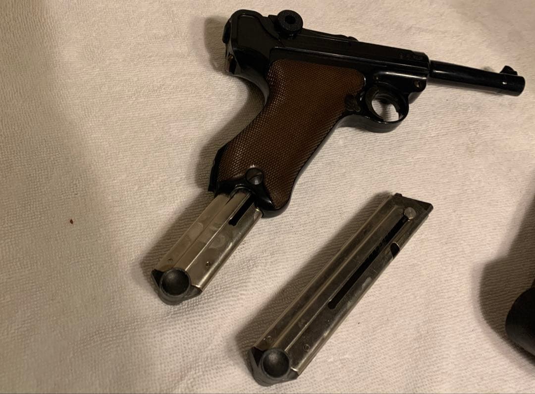 MGC ルガーp08 レトロビンテージ 要整備 予備マガジンつき