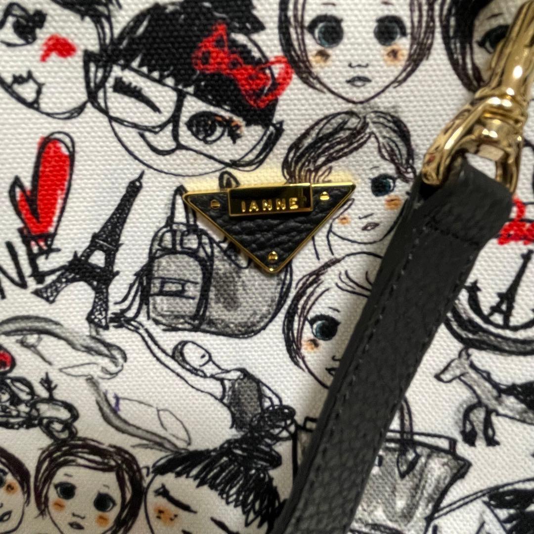 IANNEエクランフェイスハンドバッグ　2way