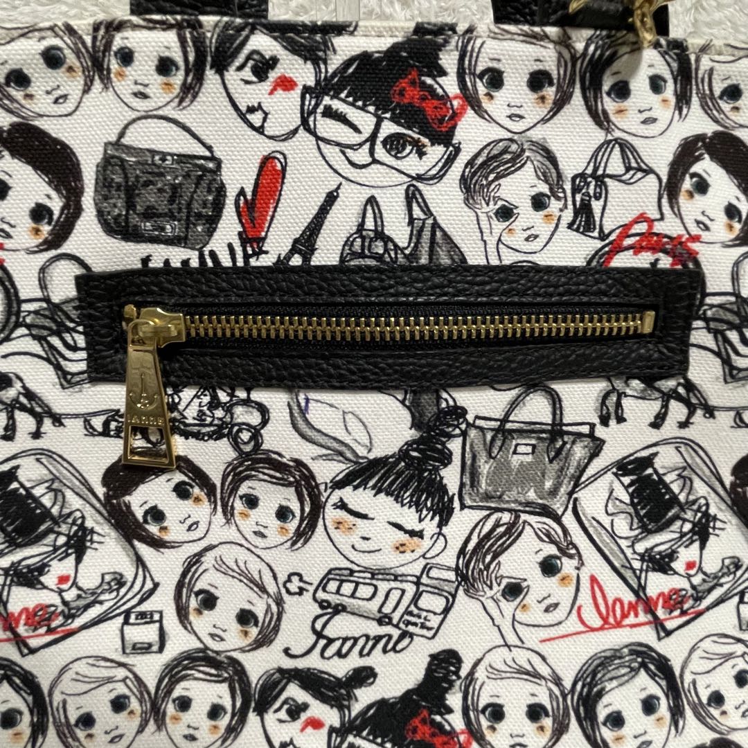 IANNEエクランフェイスハンドバッグ　2way