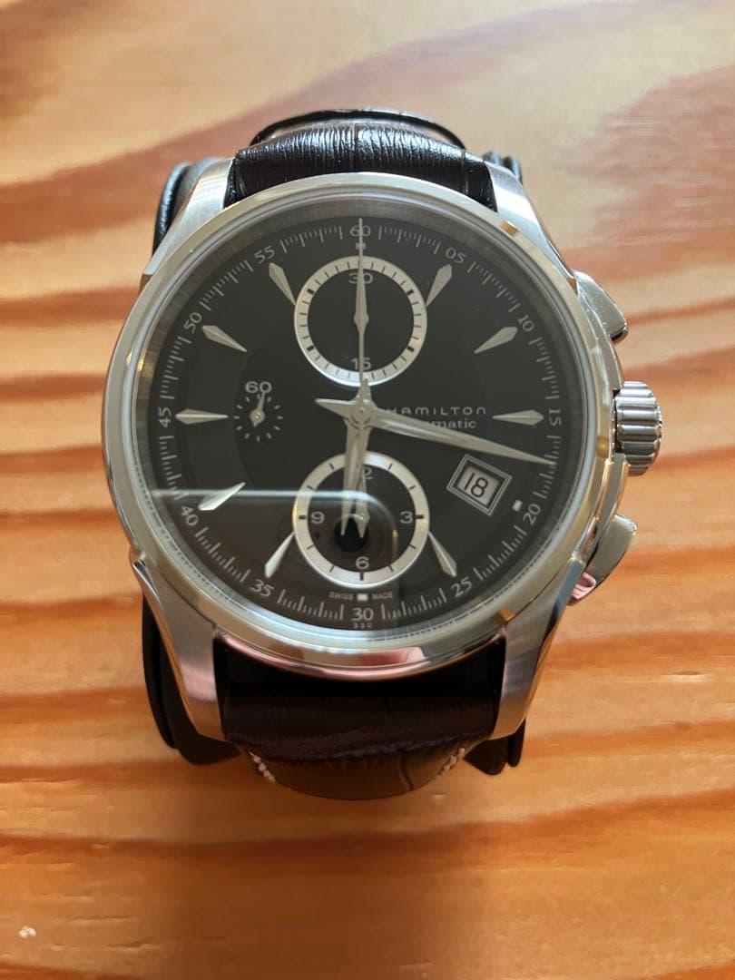 美品 HAMILTON ジャズマスター クロノグラフ