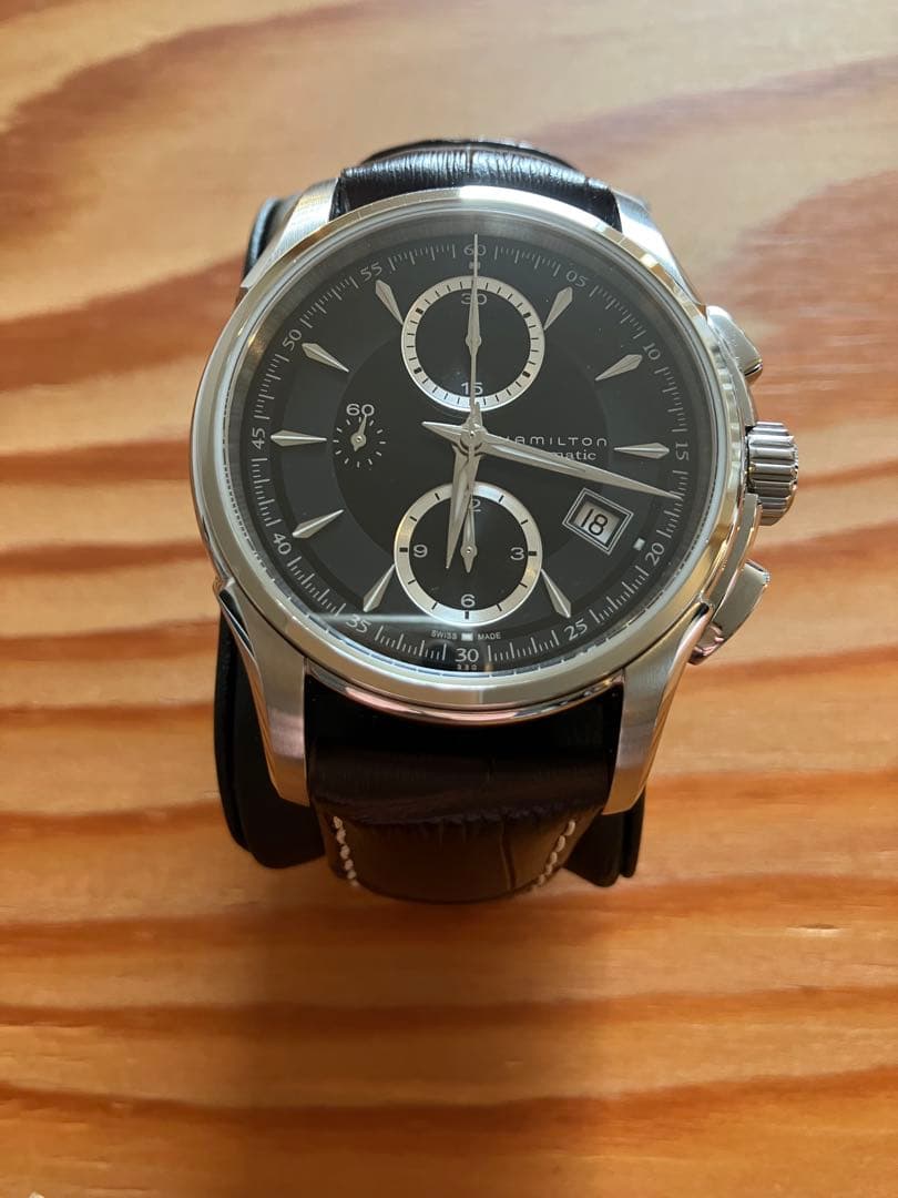 美品 HAMILTON ジャズマスター クロノグラフ