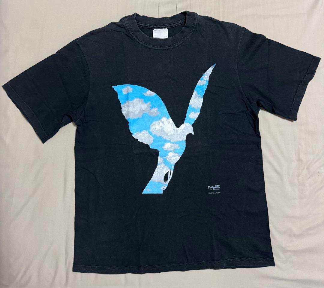 ルネ・マグリットmagritte 90s ヴィンテージ アートTシャツ