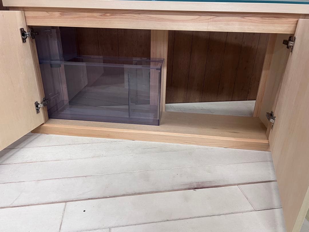 1セット限定　1200ｘ300ｘ300㎜オールガラスオーバーフロー水槽 セット