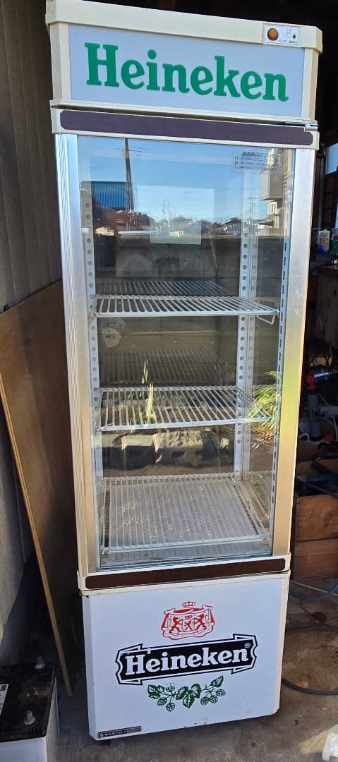 SANYO 三洋 Heineken 冷蔵ショーケース