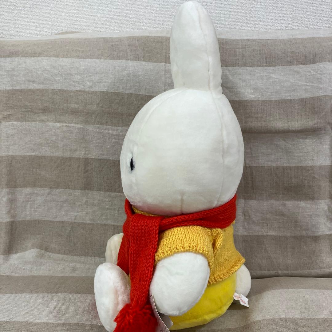 Miffy ディックブルーナ　セーターミッフィー Lサイズ　イエロー　48cm