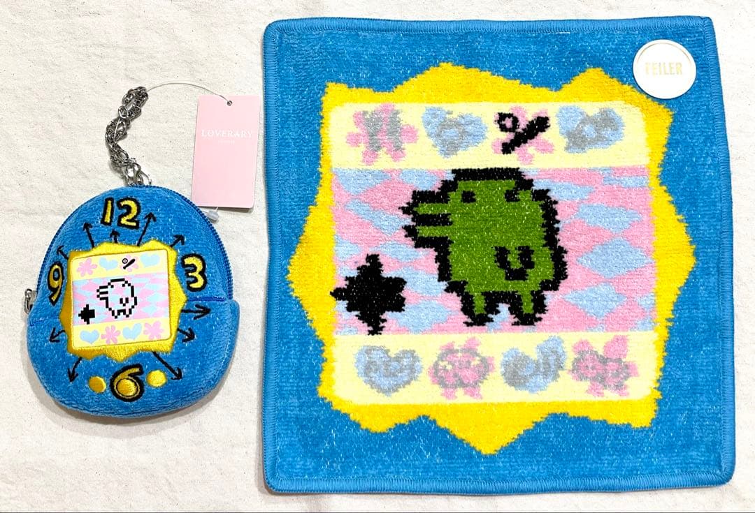 ★新品★フェイラー×たまごっち くちぱっち ハンカチ＆ポーチセット【匿名配送】