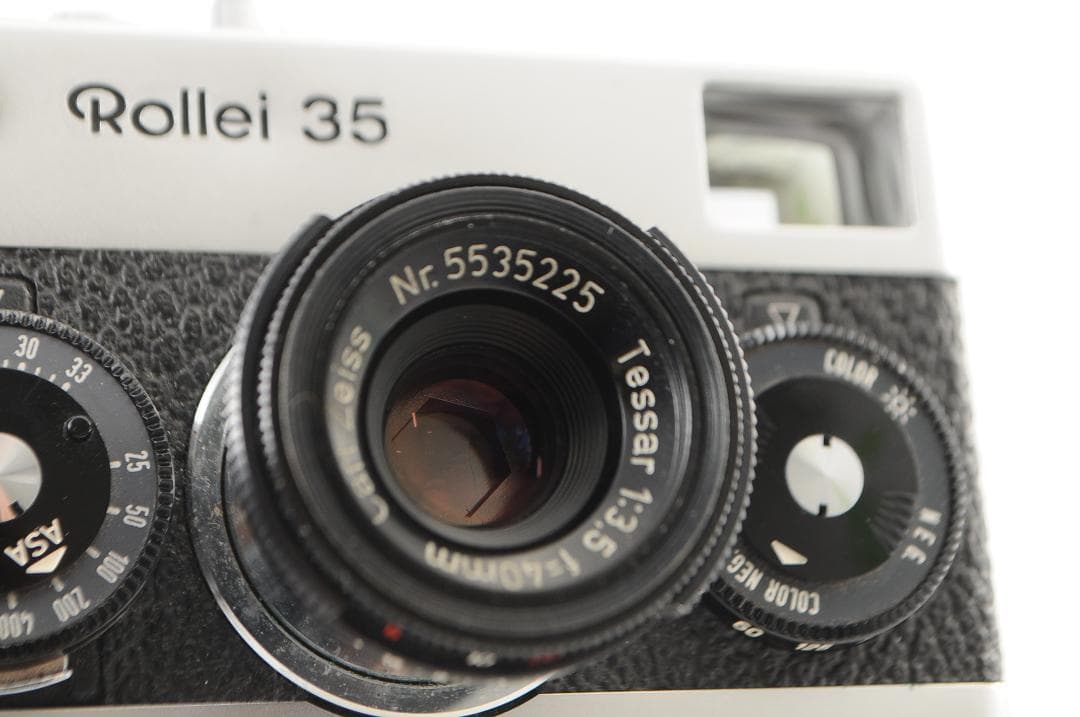 ★新品級★ Rollei 35 シルバー★カビ・クモリなし！露出計作動！完動品！