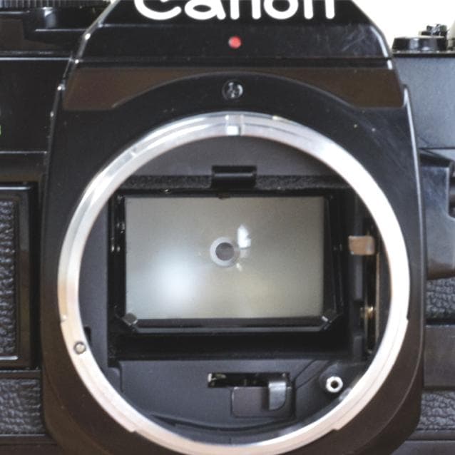 【整備済完動品】CANON AE-1 PROGRAM 黒＋New FD 50ｍｍ