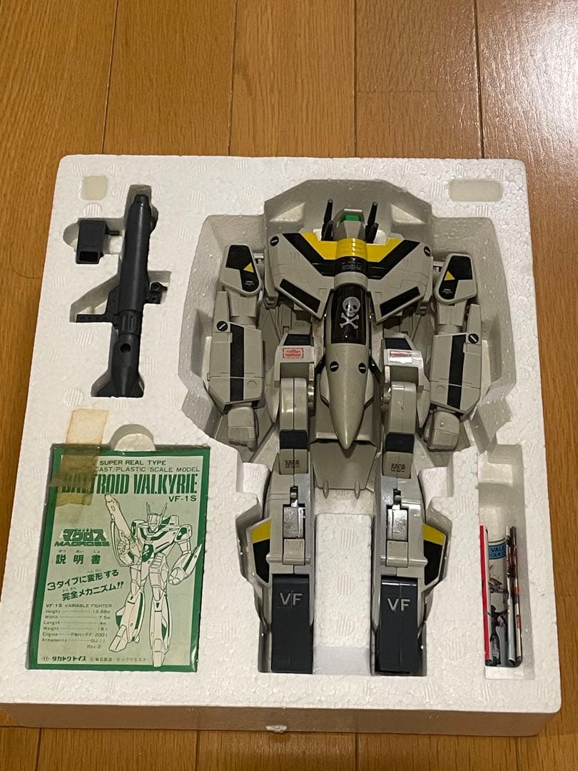 日*1様 当時物　超時空要塞マクロス　VF-1S バトロイドバルキリー　タカトク