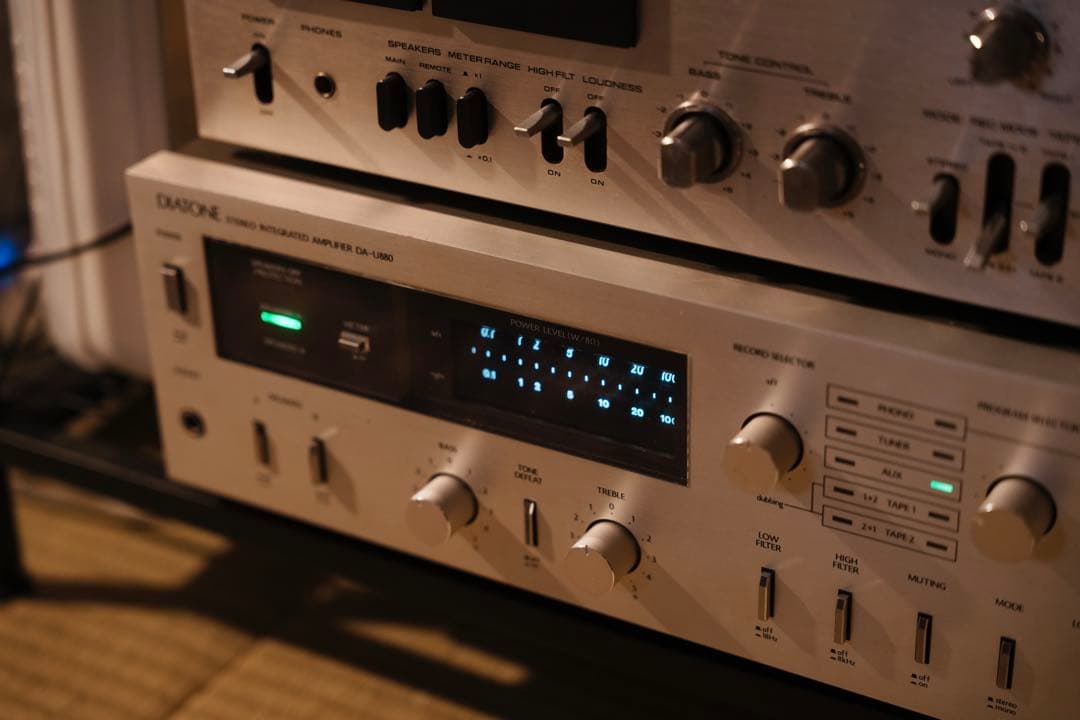 DIATONEダイヤトーンDA-U880プリメインアンプ