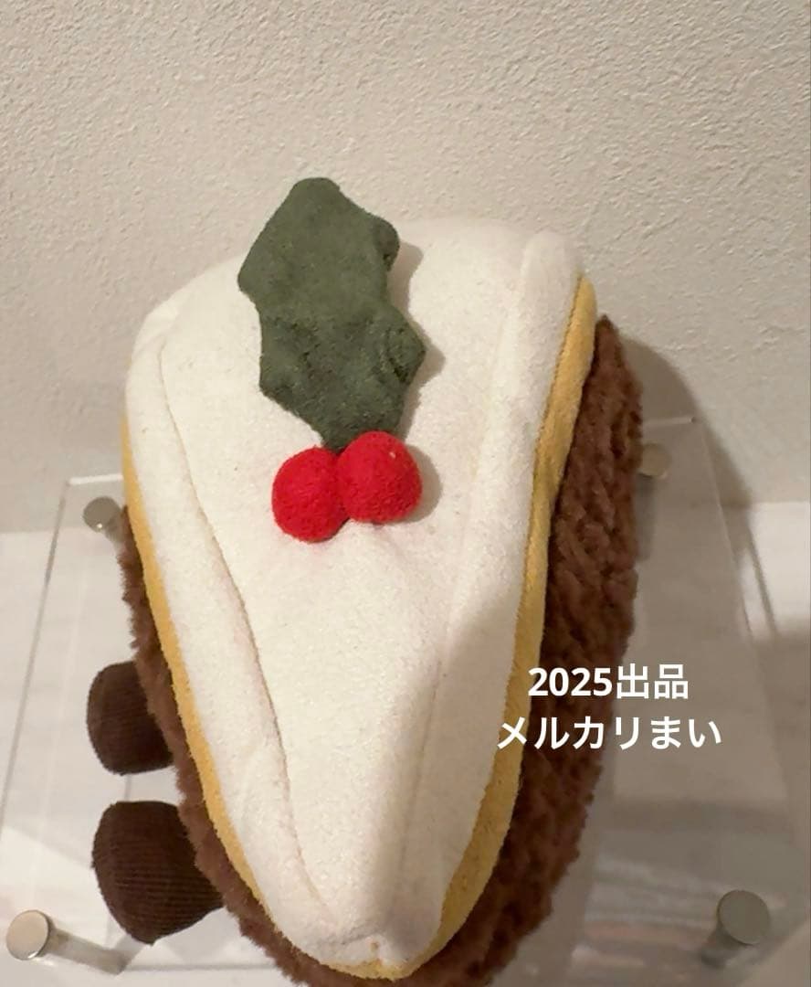  ぬいぐるみ Slice of Christmas Cake