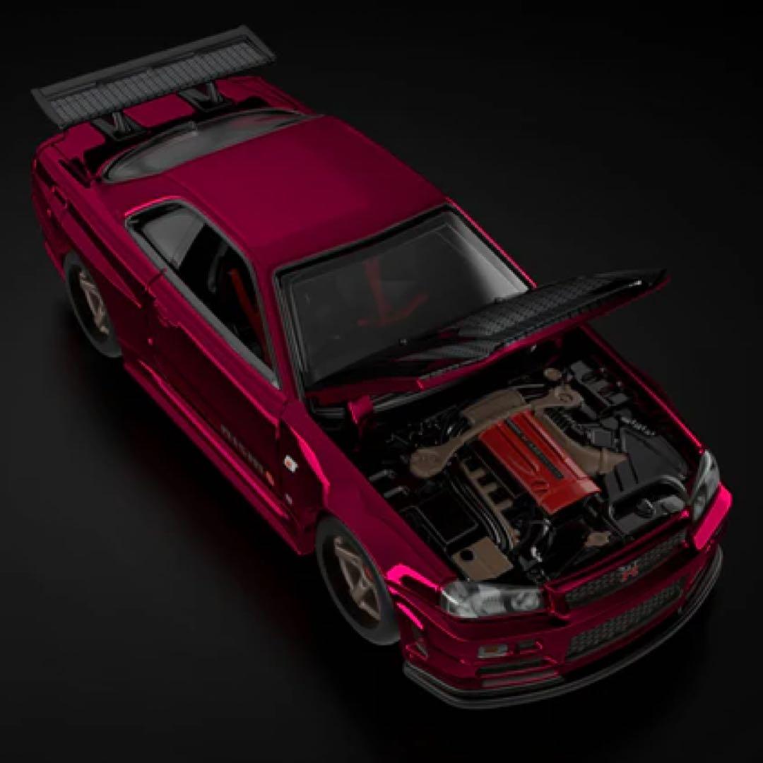 ホットウィール 限定 sELECTIONs GT-R（BNR34） 2台セット