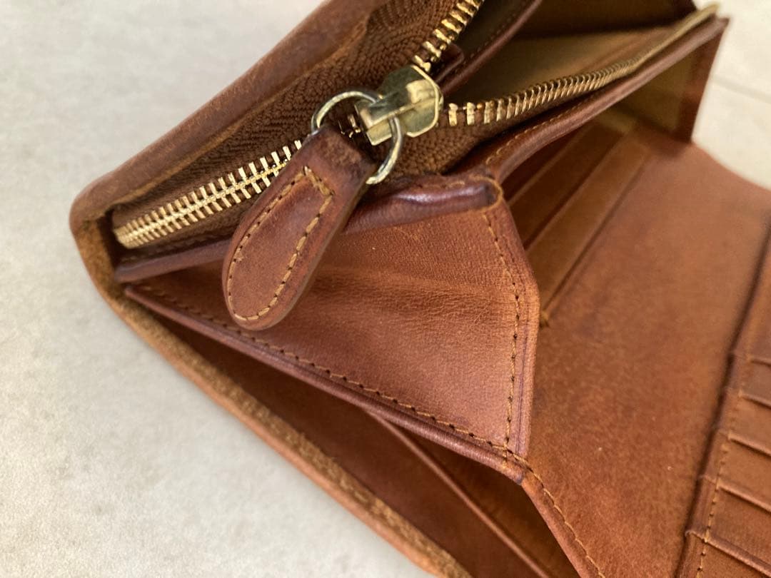 ラルフローレン RALPH LAUREN RRL 長財布 ハンドメイド