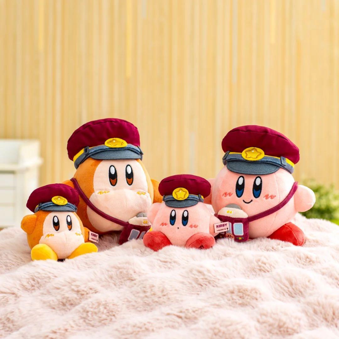阪急電車　星のカービィ ワドルディ お顔厳選ぬいぐるみ4個+ ノベリティー