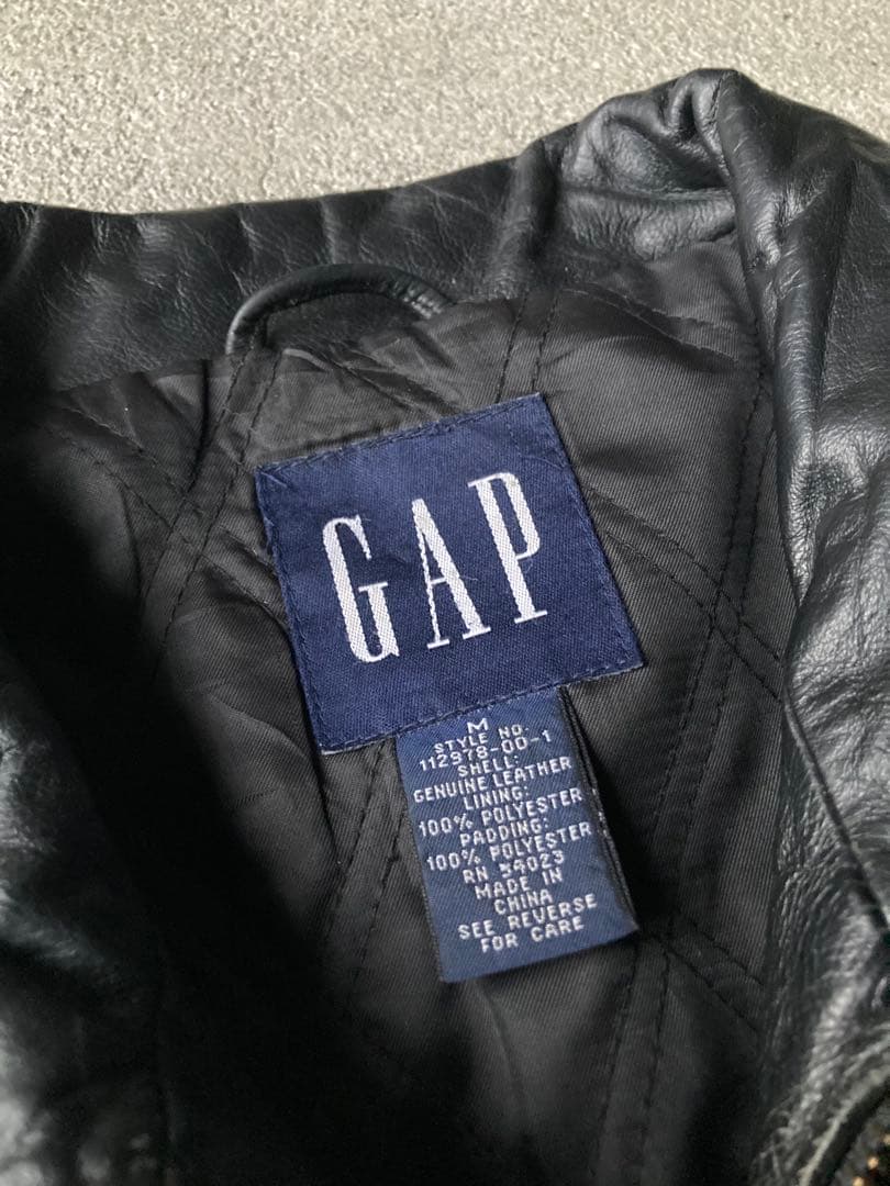 90s OLD GAP レザージャケット M vintage