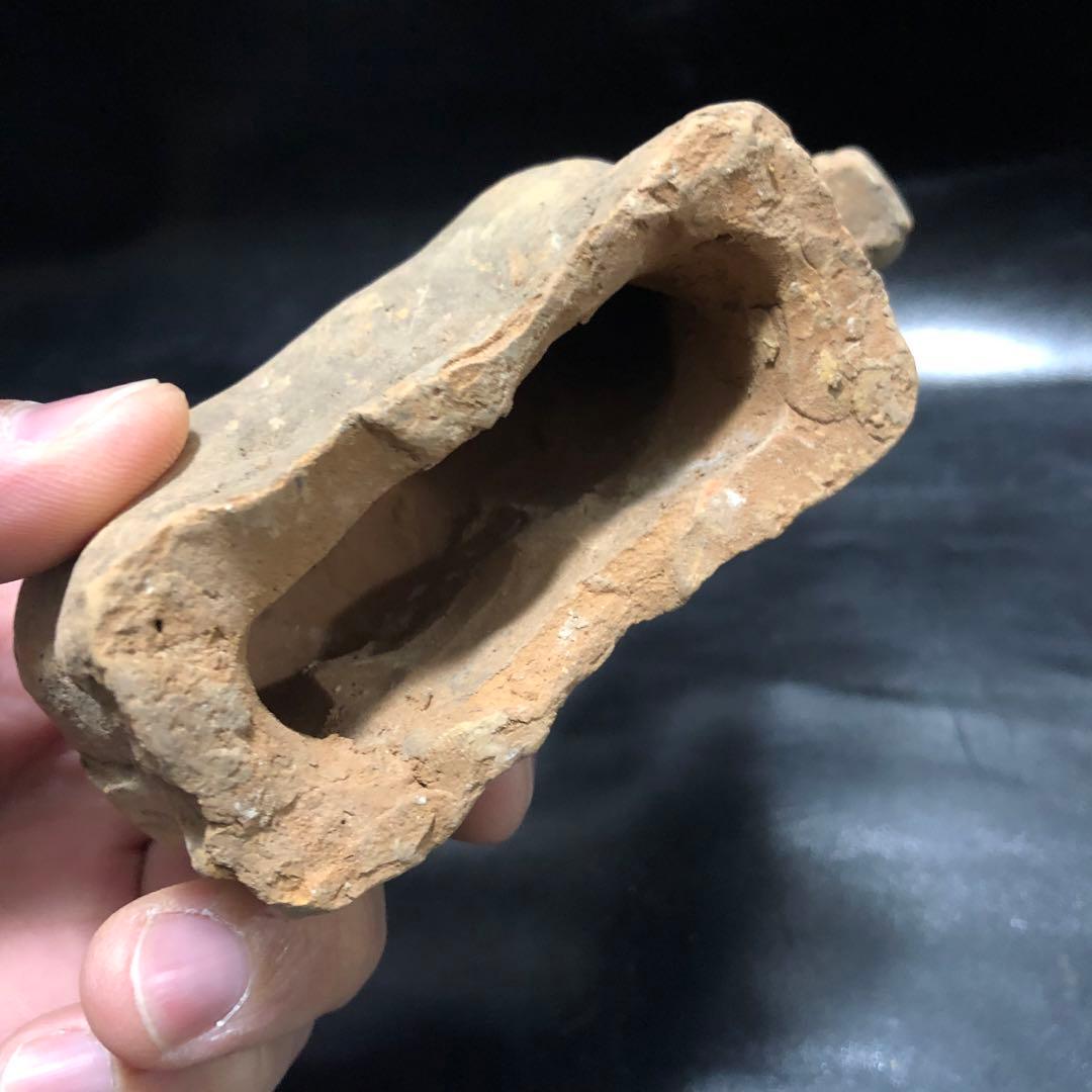 蔵から中国古銭と一緒の箱から出てきた 5体の内の1体　 馬ウマ中国古美術土器