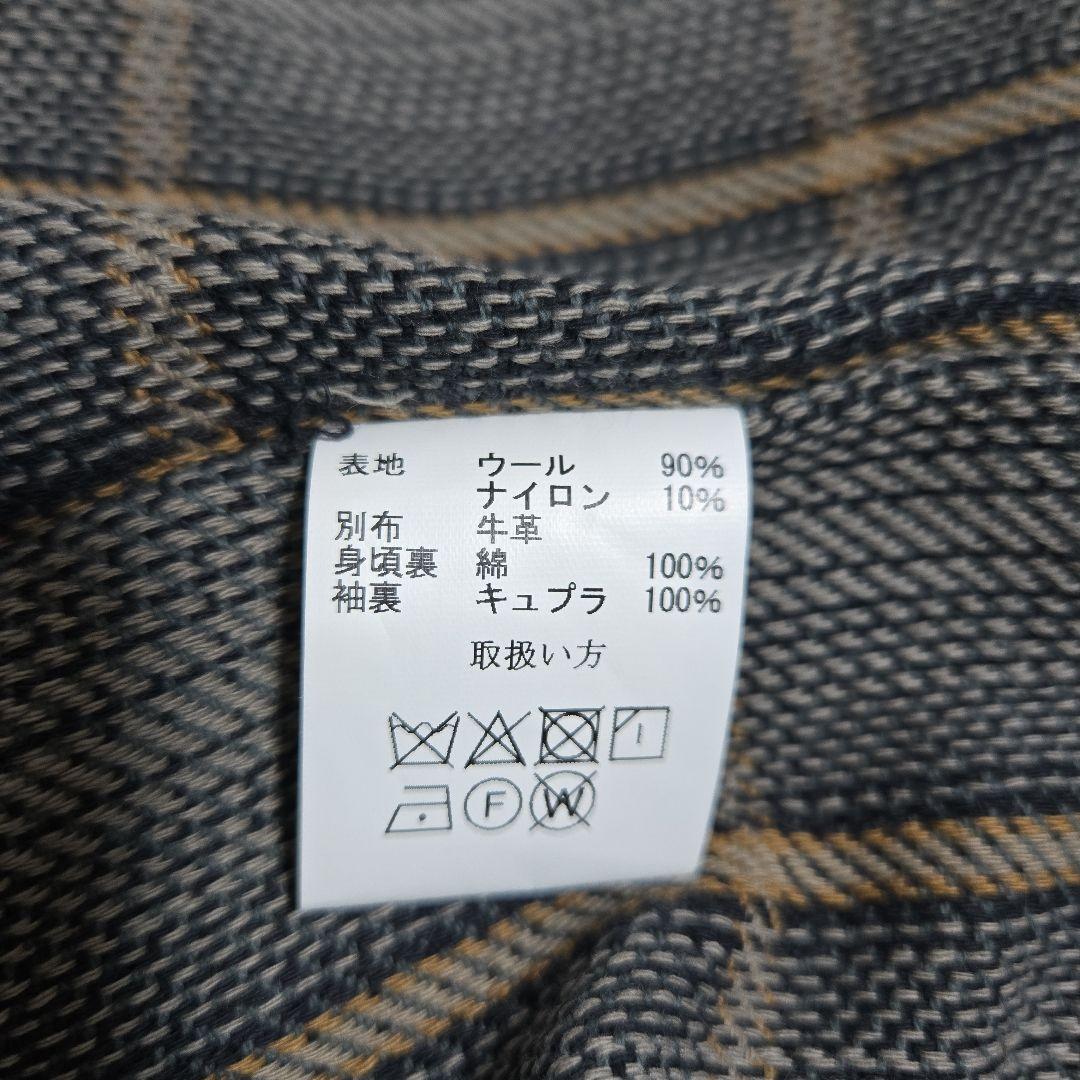 美品 希少 ジェラード ウールスポーツ ジャケット チェーン刺繍 Mサイズ