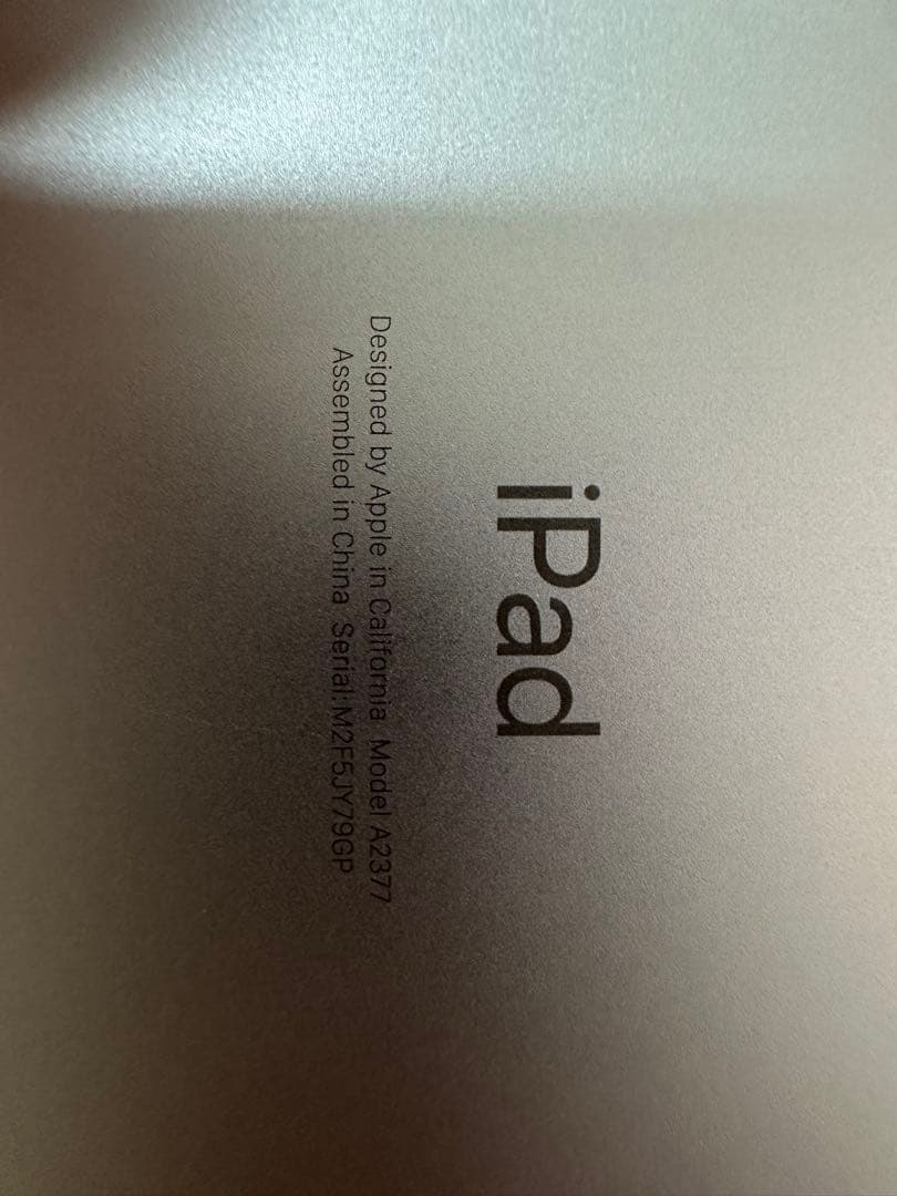 iPad 11インチ128GBWi-Fiモデル第３世代