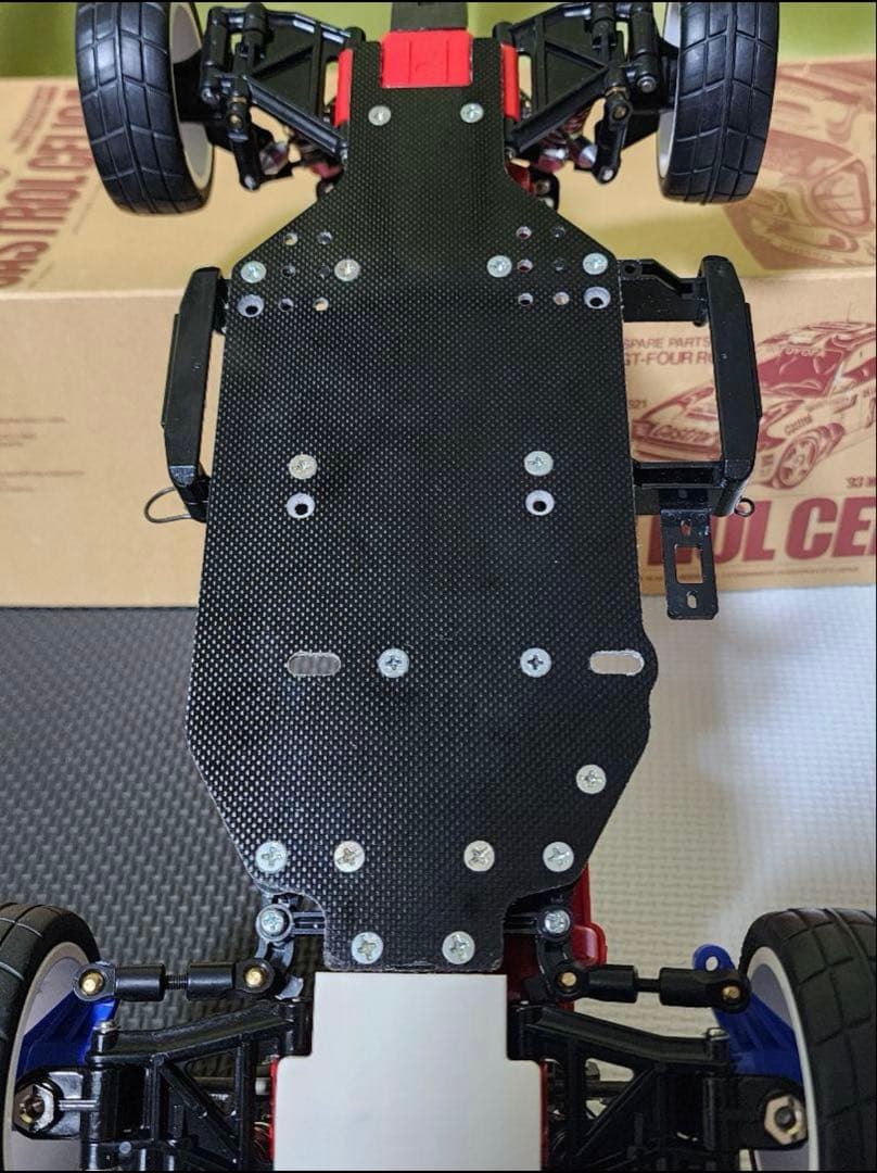 タミヤ　TA-01ベース　カストロールセリカ　GT-FOUR RC ラリー未走行