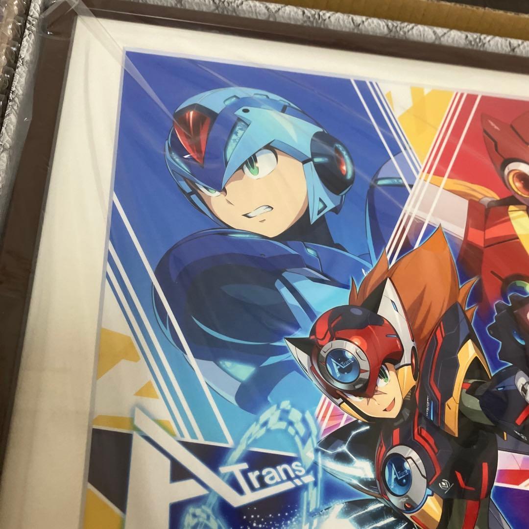 ロックマンX 25周年記念　額装グラフィックアート　受注生産品　イーカプコン