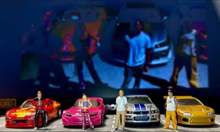 ★《数量限定》☆■1/64【ワイルド・スピード4体セット】（新品・未使用品）