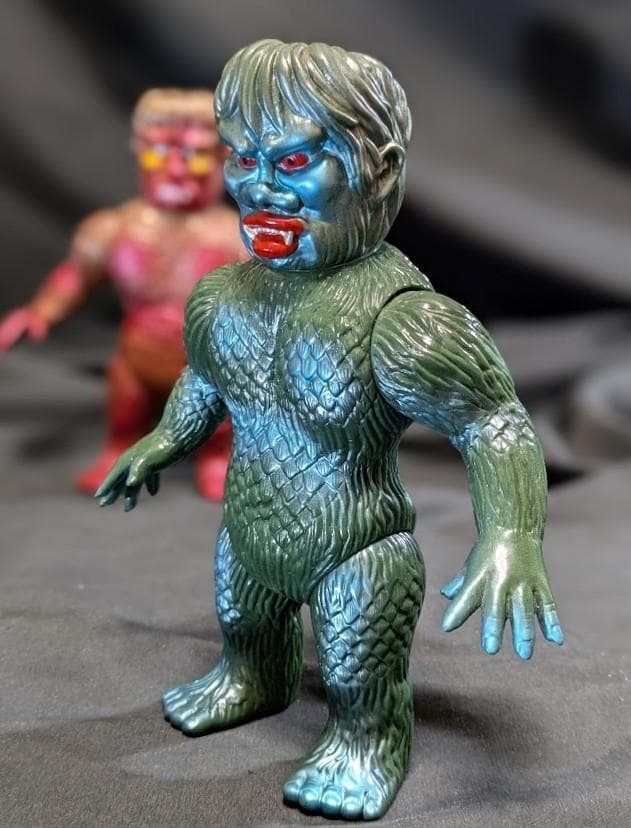 サンダ＆ガイラ（マルサン電撃）ソフビフィギュア２体セット