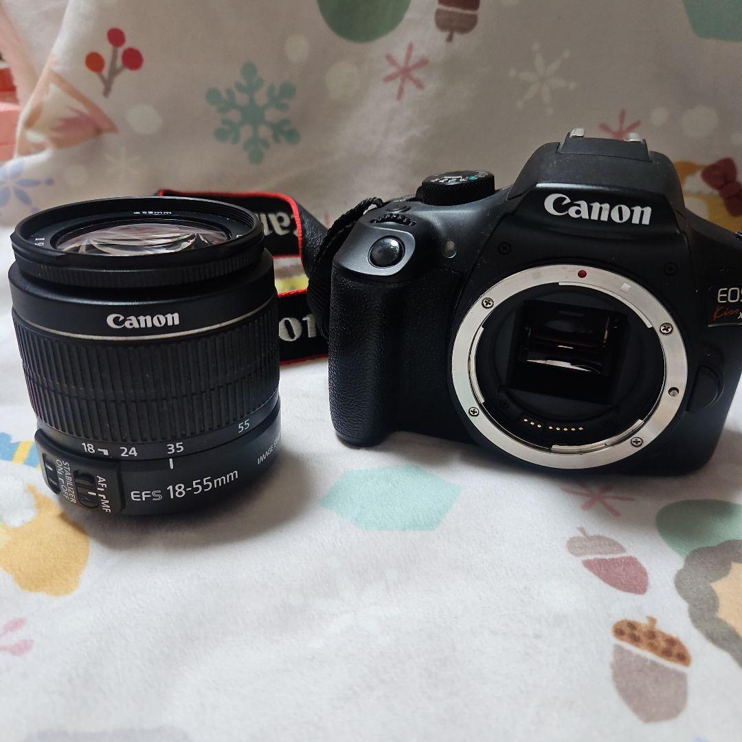 Canon 一眼レフカメラ EOS Kiss X80 レンズキット18-55mm