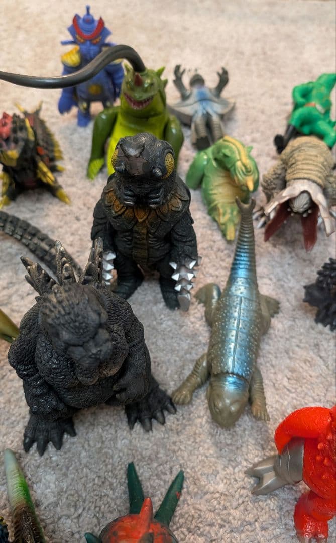 【まとめ売り】ゴジラ ウルトラマン 怪獣 フィギュア 当時物