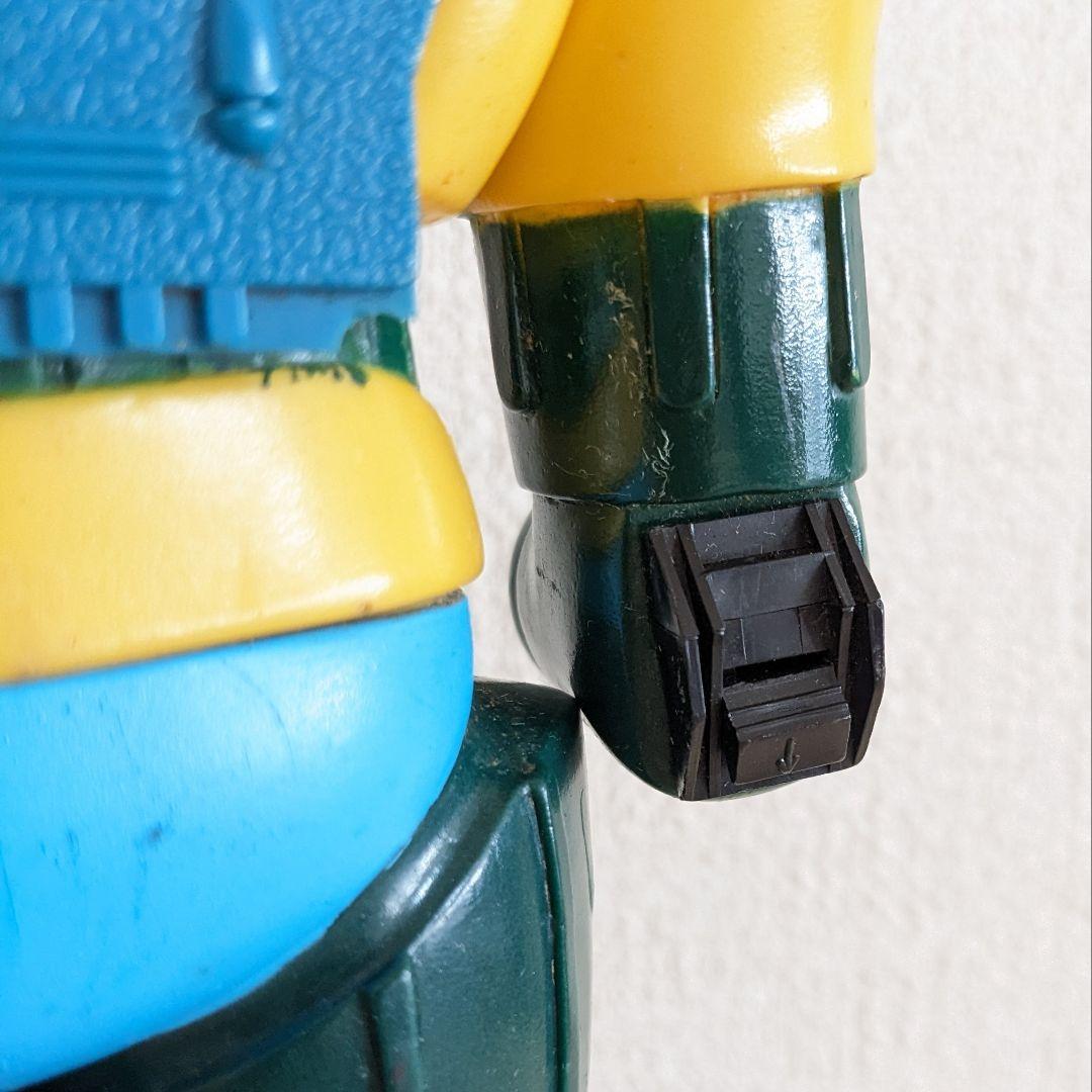 ゅ*ず様 【ジャンク】旧タカラ 鋼鉄ジーグ ひみつ武器付 当時物 ソフビ ダイナ