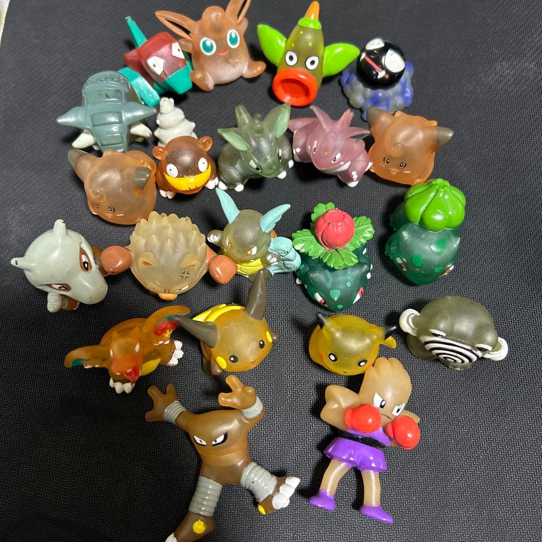 ポケモン 指人形　クリア　まとめ売り　21体