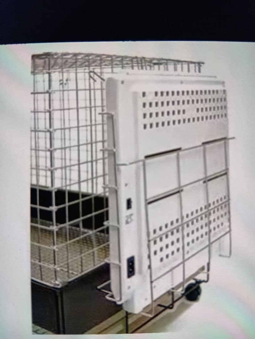 遠赤外線マイカヒーターII　マイカヒーター用ステンレスホルダー　２点セット