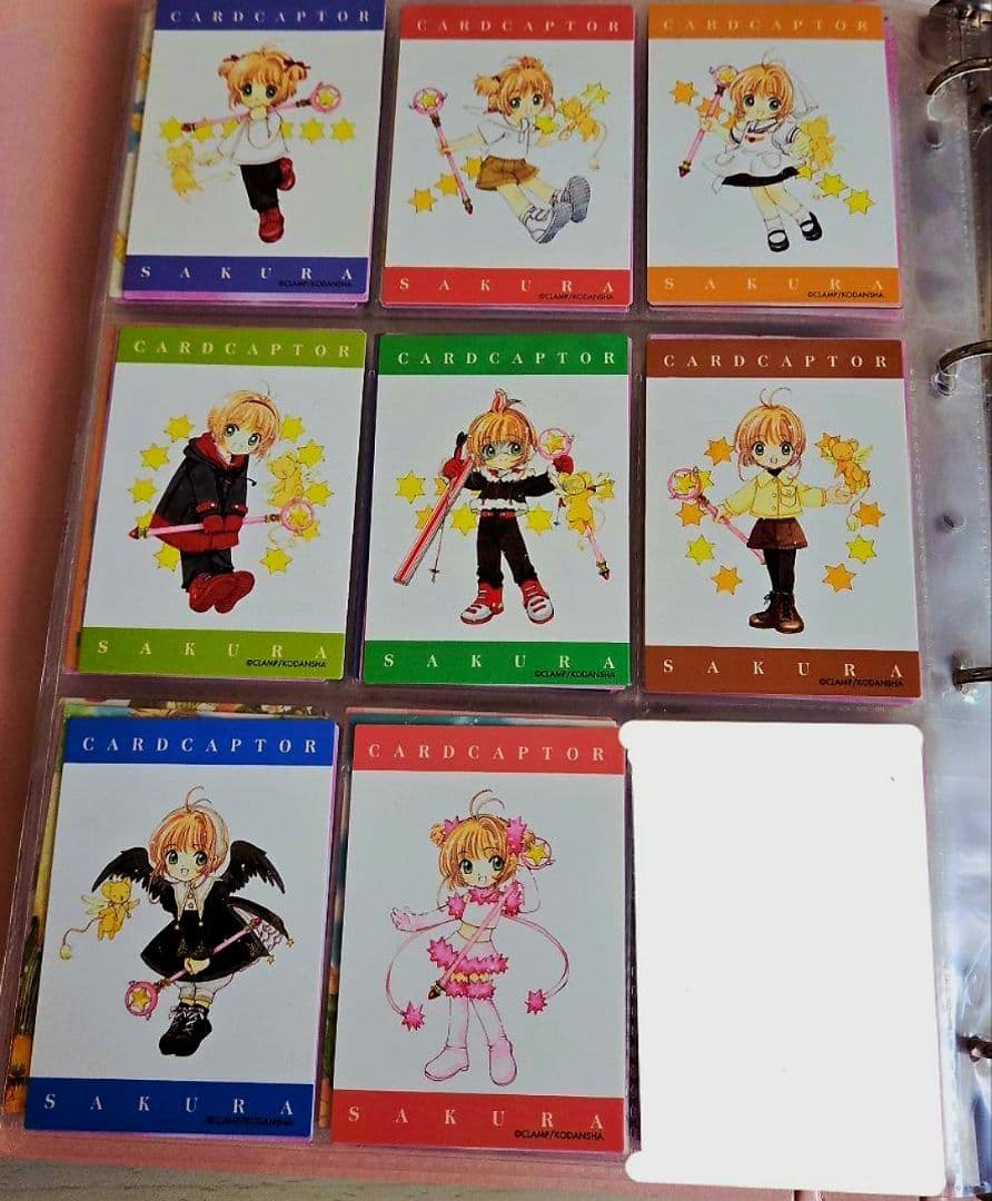さくらカード編　カードキャプターさくら原作版トレカ118枚