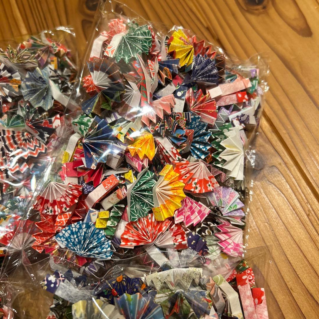 【マロン】7月分　和柄和紙の扇子　1000個