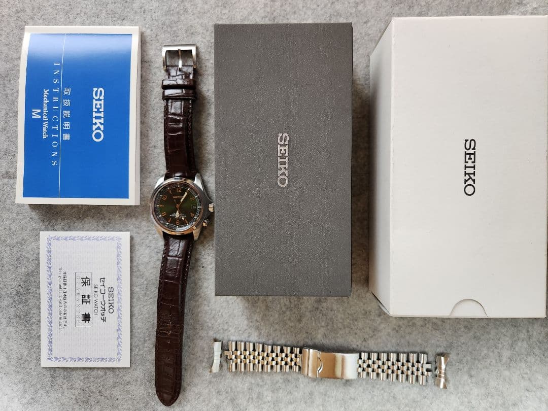 SEIKO アルピニスト SARB017自動巻き腕時計