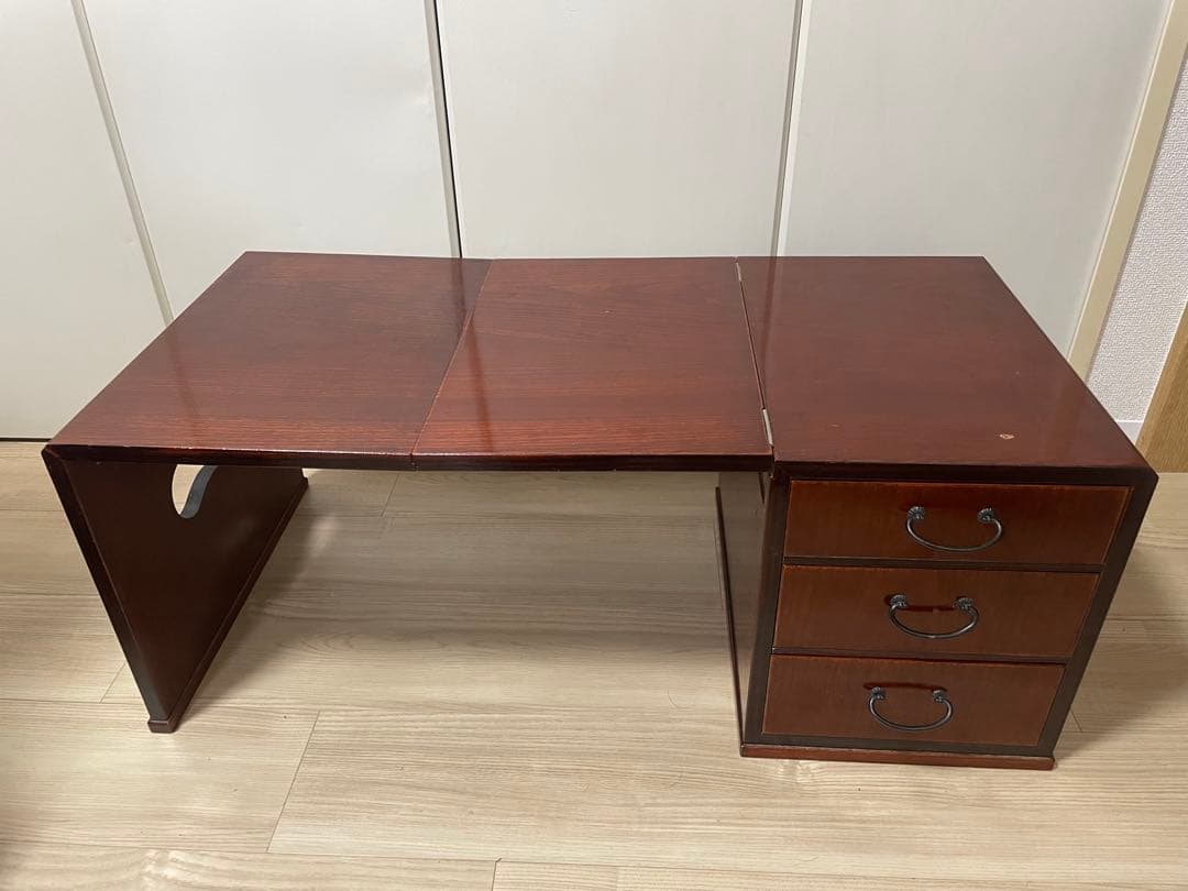 木製　折りたたみ机