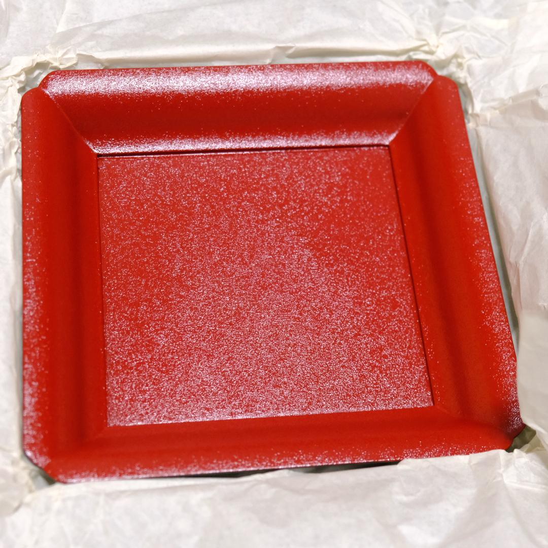 若狭盆　菓子器　漆器