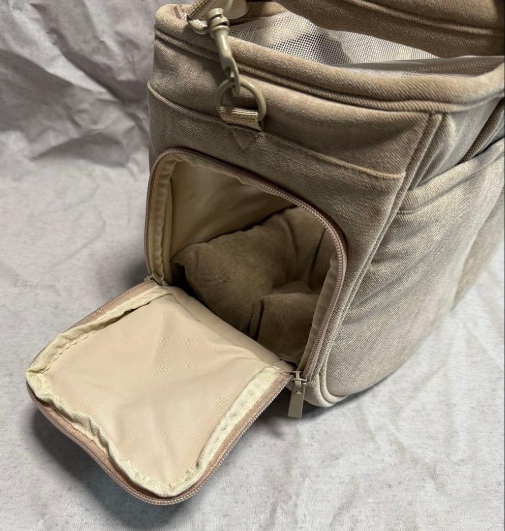 moncheri 2way ラウンドトートバッグ キャリー スリング ペット 美