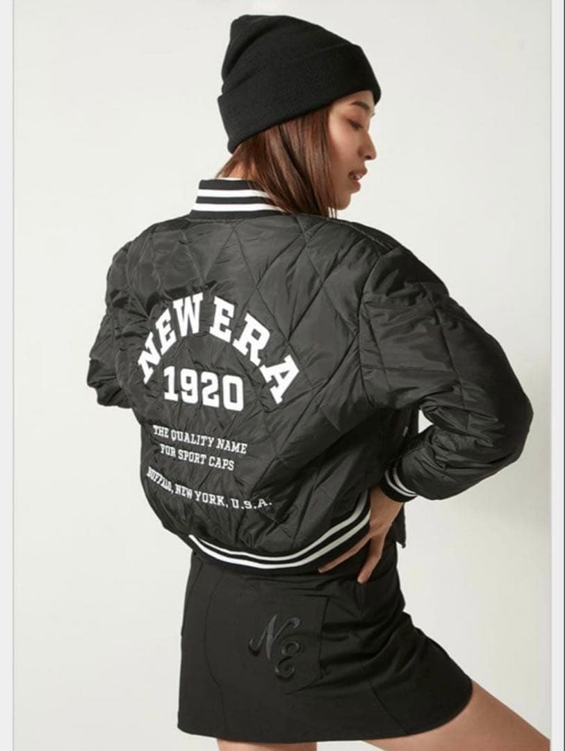 NEW ERA ニューエラゴルフ　レディースジャケット　ブラック Mサイズ