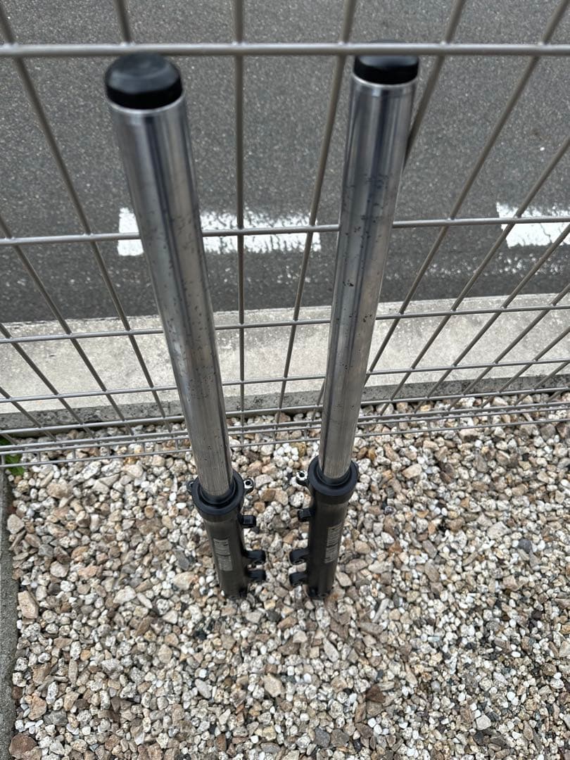 RZ250R フロントフォーク　左右　ブラック　レストア　フロント　フォーク