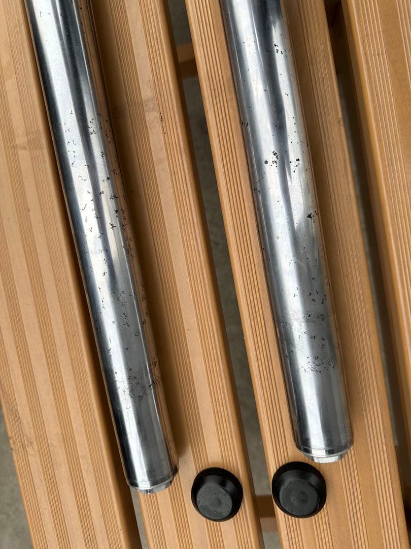 RZ250R フロントフォーク　左右　ブラック　レストア　フロント　フォーク